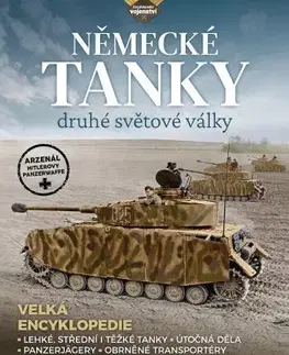 Armáda, zbrane a vojenská technika Německé tanky 2. světové války - David Porter