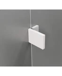 Sprchové dvere MEXEN/S - Lunar vaňová zástena FIX 50 x 150, transparent, biela 897-050-000-20-00