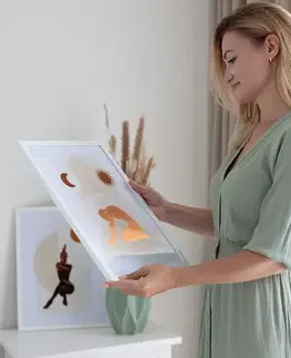 Obrazy Obraz Yoga Figures II 40x50cm