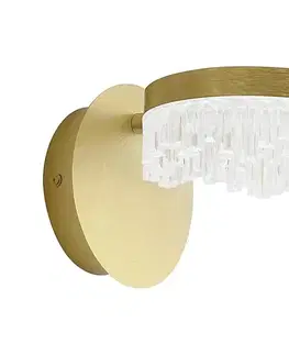 Svietidlá  LED nástenná lampa 4W/230V zlatá ML2409
