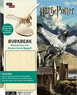 Cudzojazyčná literatúra Incredibuilds: Harry Potter: Buckbeak Deluxe Book And Model Set - Jody Revenson