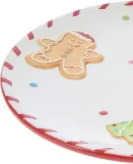 Taniere Kinekus Tanier plytký vianočný 24 cm dolomit