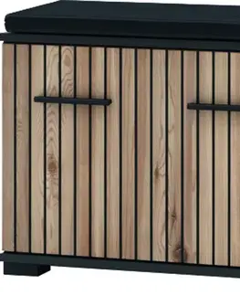 Predsieňové zostavy SAMBRE predsieňová zostava, dub Artisan/antracit