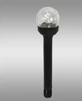 Solárne dekoračné lampy Solárna lampa GUĽA 6CM RGB EKO0602