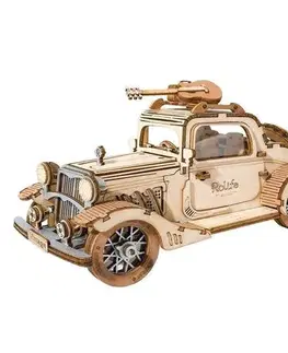 3D puzzle 3D Creative Drevené 3D puzzle Retro auto