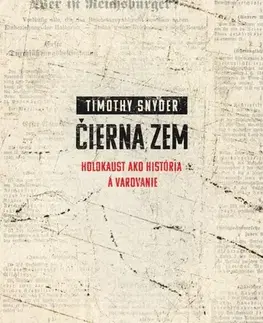História - ostatné Čierna zem - Timothy Snyder