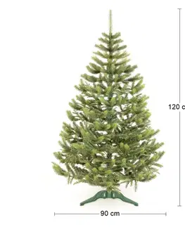 Vianočné stromčeky NABBI Christee 16 vianočný stromček 120 cm zelená