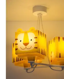 Svietidlá Dalber 64567 - Detský luster LITTLE TIGER 3xE27/60W/230V 64567