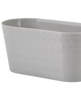 Záhrada Kvetináč Sahara Diament Petit 23 cm platina