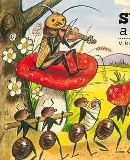Leporelá, krabičky, puzzle knihy Svrček a mravce, 2. vydanie - J. Z. Novák,Maša Haľamová,Vojtěch Kubašta