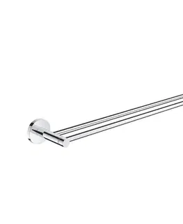Svietidlá GROHE 41203000 - Dvojramenný držiak na uteráky START 654 mm lesklý chróm 41203000