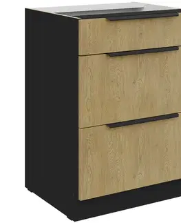 Kuchynské skrinky stojace Kuchynská skrinka Cremona Bl 60d 3s Bb