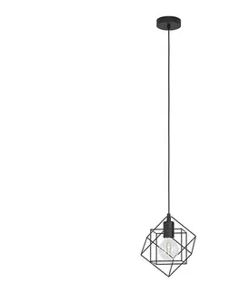 Svietidlá Eglo 43358 - Luster na lanku STRAITON 1xE27/60W/230V 43358