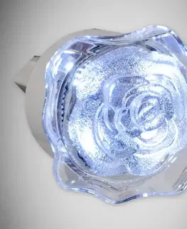 LED nastenné svietidlá Nočné svetlo Kvet HL993L 0,4W biele