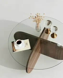 Konferenčné stolíky Konferenčný stolík Bubble Walnut