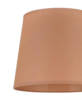 Lampy  - Tienidlo k stolnej lampe CLASSIC M E27 pr. 24 cm hnedá 3647