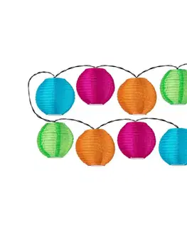 LED osvetlenie Rabalux 77048 - LED solárny reťazec TITU 8xLED/0,48W/1,2V IP44 77048