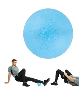 Masážne prístroje Masážna loptička inSPORTline Thera 12 cm modrá