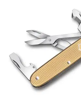 Camping a outdoor Victorinox - multifunkčný vreckový nástroj COMPANION SLIM ALOX 9,3 cm/6 funkcií zlatý 0.8170.28