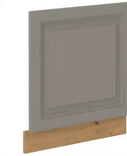 Dvierka a čelá zásuviek pre kuchynske skrinky Dvierka umývačky riadu Stilo claygrey/artisan 570x596