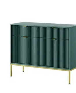 Komody ArtPS Komoda MONA KSZ-104 | zelená