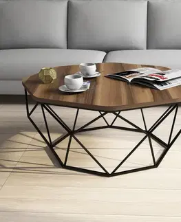 Konferenčné stolíky Konferenčný stolík Diamond - Walnut