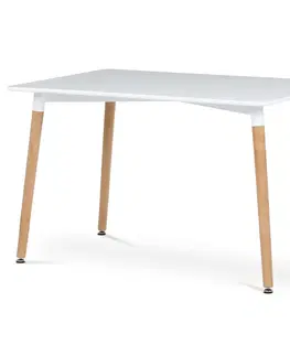 Konferenčné stolíky Jedálenský stôl 120 x 80 cm, biela