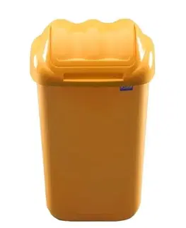 Odpadkové koše Kinekus Kôš na odpad preklápací, objem 30L, FALA, plastový, žltý