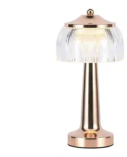 Lampy  LED Stmievateľná stolná lampa LED/1W/5V 3000-6000K 1800 mAh rose gold 7938