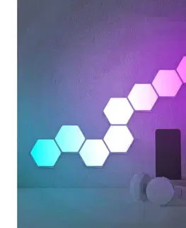 Svietidlá  LED RGBW Stm. nástenné dekoračné svietidlo MAYA LED/1W/230V + diaľkové ovládanie 331458