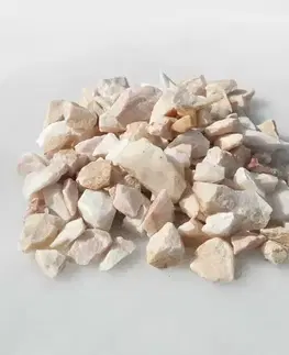 Záhradné jazierka Štrk mramorový slonová kosť 20kg 10-16mm