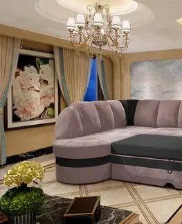 Rohové sedačky BENTANO rohová sedačka Sawana 14/ Soft 017 pravá