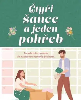 Romantická beletria Čtyři šance a jeden pohřeb - Ellie Palmer