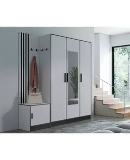 Všetky produkty Predsieňový nábytok Roj PP53 + SDS53 + SZ3D biely