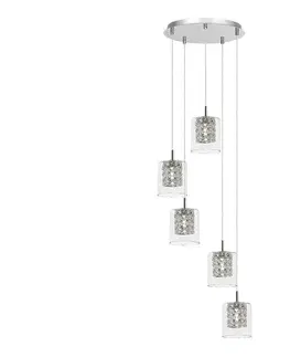 Svietidlá Rabalux 3117 - Krištáľový luster na lanku DUCHESS 5xG9/40W/230V 3117