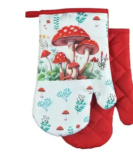 Chňapky MAKRO - Chňapka s magnetom Muchotrávky 2ks