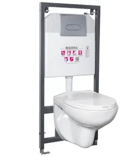 Záchody KERRA - Inštalačný set WC Doris/Pacific CHR 5907548115829