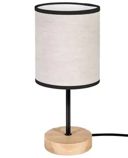Lampy  87791974 - Stolová lampa BOHO 1xE27/25W/230V dub 87791974