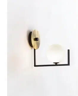 Svietidlá Ideal Lux - LED Nástenná lampa BIRDS 1xG9/3W/230V čierna/zlatá 273655