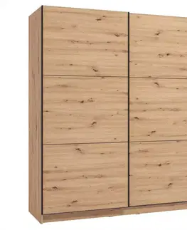 Šatníkové skrine Skriňa Sierra 180 artisan 11011242