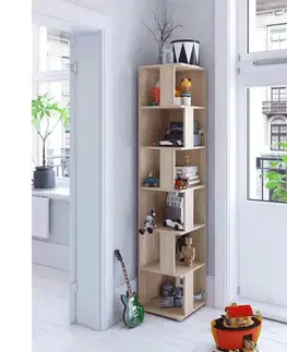 Regály Rohový regál KORIND Tempo Kondela