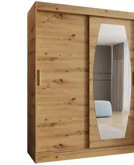 Šatníkové skrine Skriňa Rossa 150 artisan