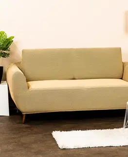 Prehozy 4Home Multielastický poťah na dvojkreslo Comfort béžová, 140 - 180 cm