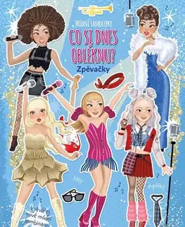 Nalepovačky, vystrihovačky, skladačky Co si dnes obléknu? Zpěvačky - Eleonora Barsotti