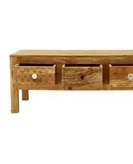 Konferenčné stolíky Konferenčný stolík Manu 110x45x60 indický masív mango