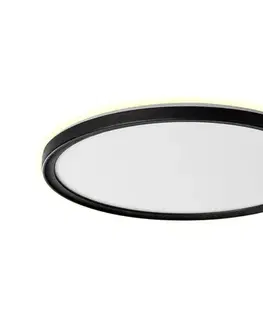 Svietidlá Prezent  - LED kúpeľňové stropné svietidlo CORDIA LED/30W/230V IP54 pr. 50 cm čierne 