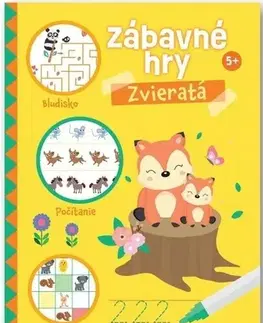Pre deti a mládež - ostatné Zábavné hry: Zvieratá