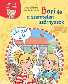 Rozprávky Olvass Borival 5: Bori és a szemtelen szárnyasok - Julia Boehmeová,Julianna Rácz