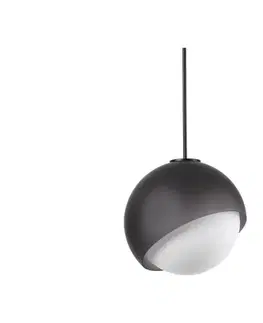 Svietidlá Ideal Lux - Luster na lanku BLOOM 1xE27/42W/230V pr. 30 cm čierna 366692