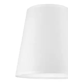 Lampy  Náhradné tienidlo ELLIE E27 pr. 15 cm biela shade 113 white/creme